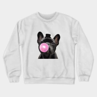 Funny french bulldog Crewneck Sweatshirt